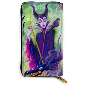 Maleficent zipper wallet